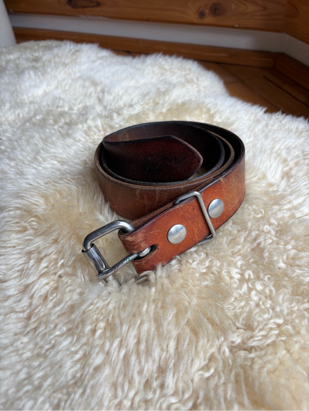 Vintage Leather Belt